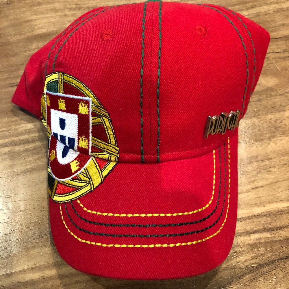 Portugal Red Adjustable Hat